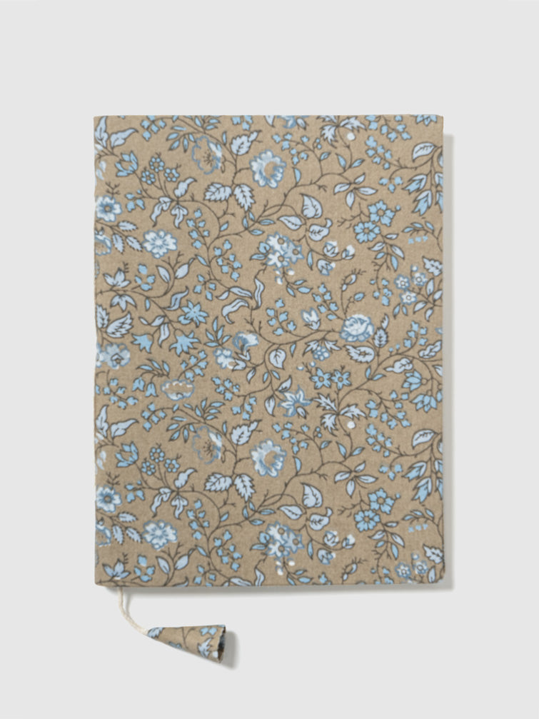 Dewdrop Florals Notebook Contrast Living
