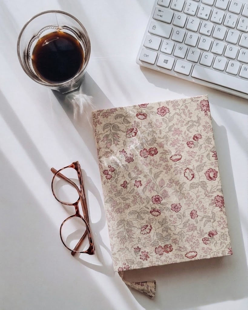 Dusky Blossom Notebook Contrast Living