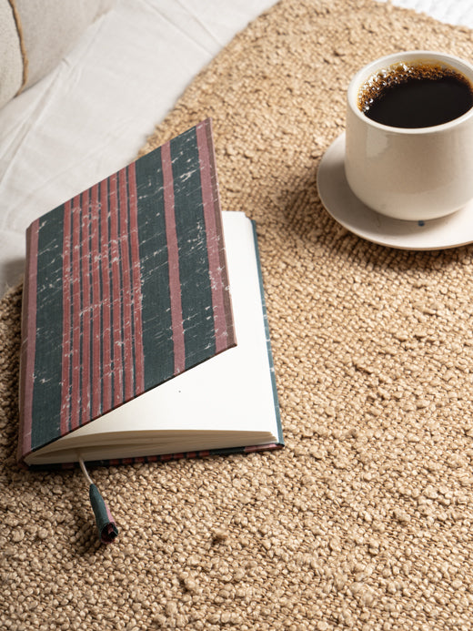 Echo Lines Notebook Contrast Living