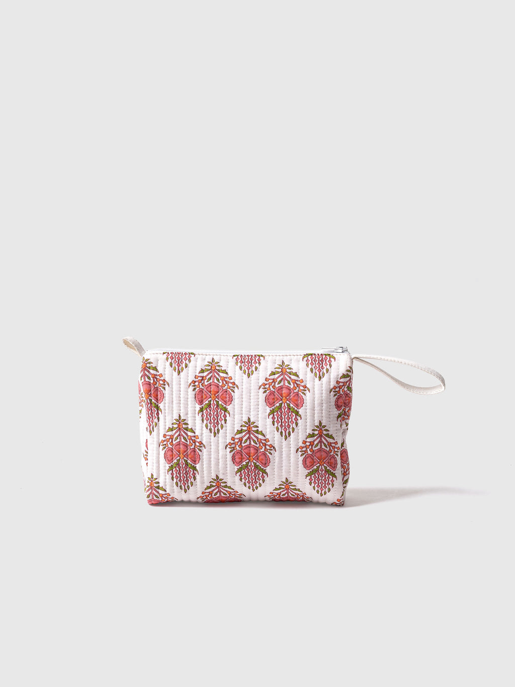 Florette Handmade Cotton Multipurpose Utility Pouch Contrast Living