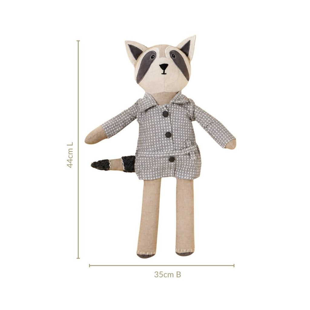 Miss Raccoon Stuffed Animal For Kids Nestasia
