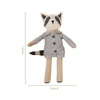 Miss Raccoon Stuffed Animal For Kids Nestasia