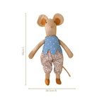 Country Mouse Fur Free Cotton Stuffed Toy Nestasia