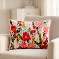 Secret Oasis Embroidered Cotton Cover 50x35cm Nestasia