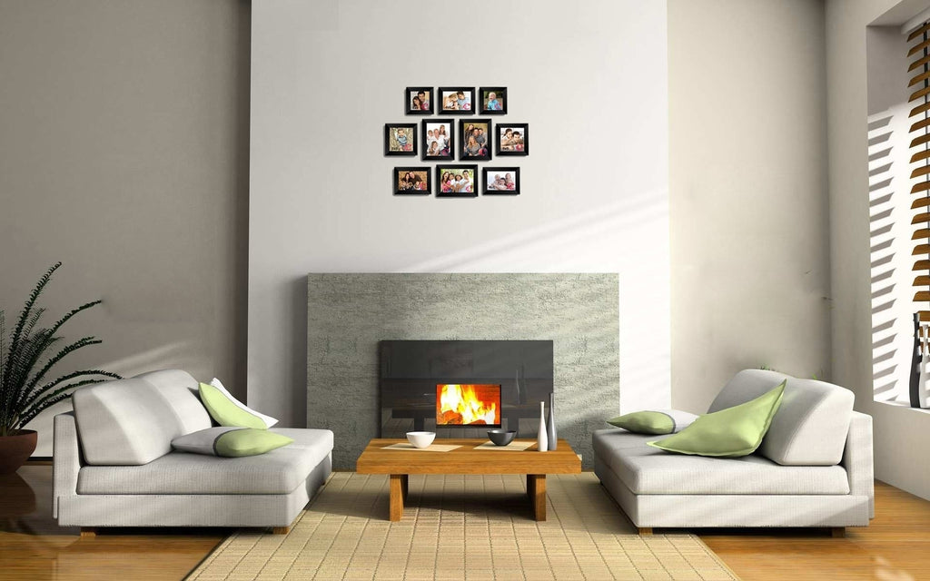 Memory Wall Collage Photo Frame Set of 10 individual photo frames Kafalo