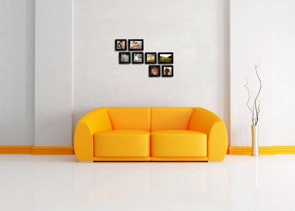 Memory Wall Collage Photo Frame Set of 8 individual photo frames Kafalo