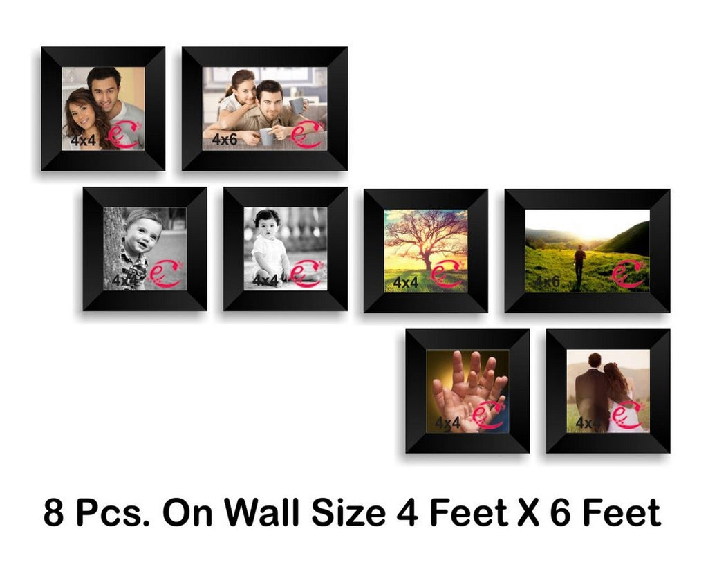 Memory Wall Collage Photo Frame Set of 8 individual photo frames Kafalo