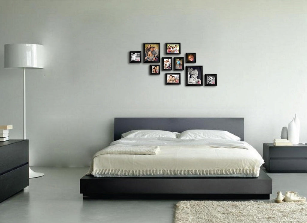 Memory Wall Collage Photo Frame Set of 10 individual photo frames Kafalo