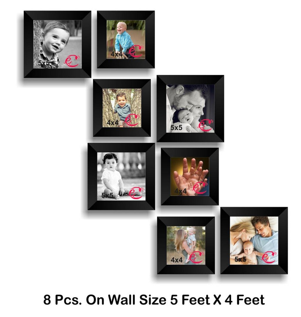 Memory Wall Collage Photo Frame Set of 8 individual photo frames Kafalo