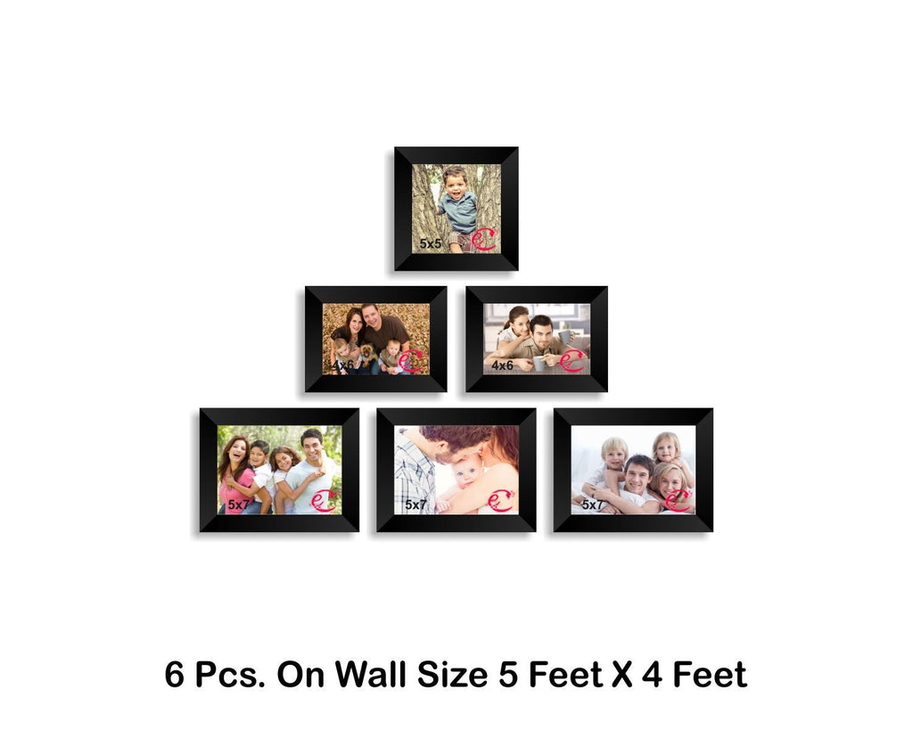 Memory Wall Collage Photo Frame Set of 6 individual photo frames Kafalo