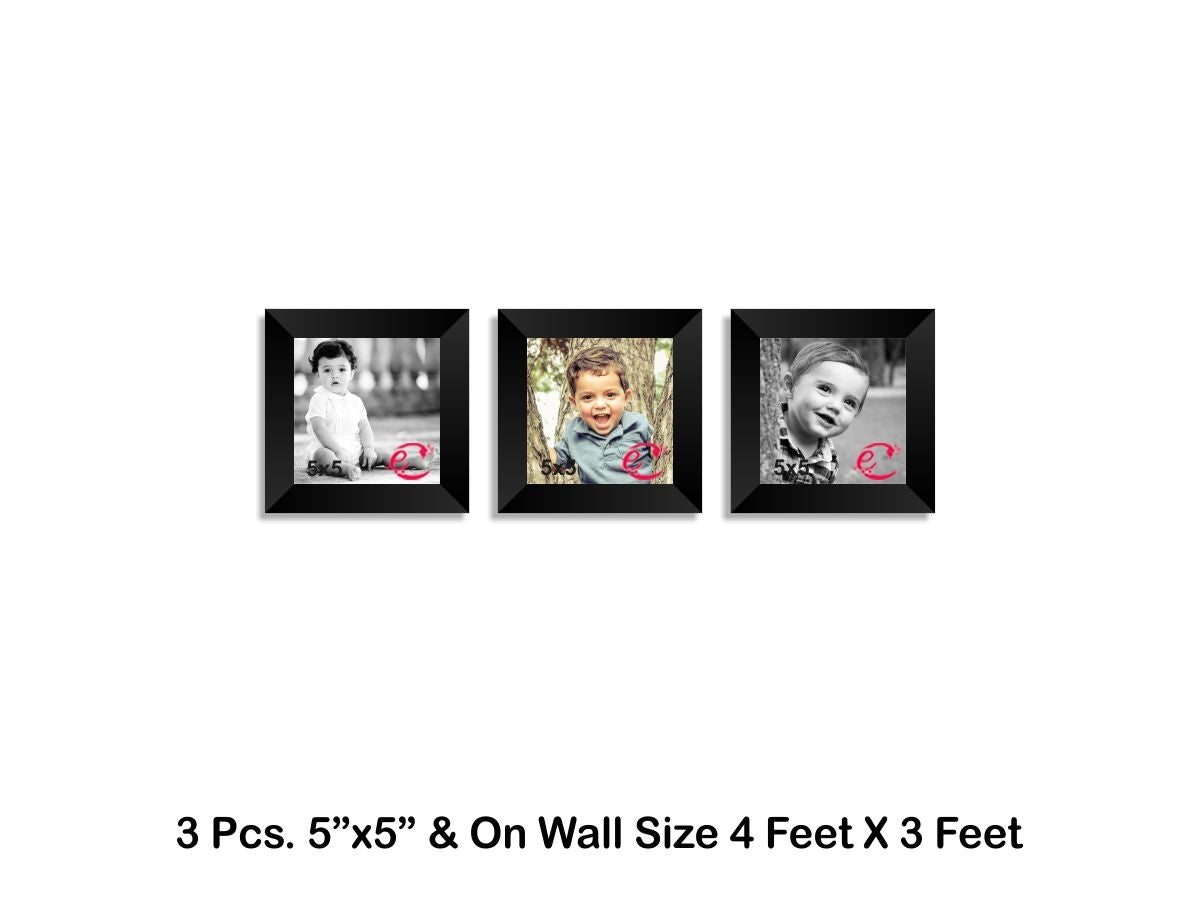 Memory Wall Collage Photo Frame Set of 3 individual photo frames Kafalo