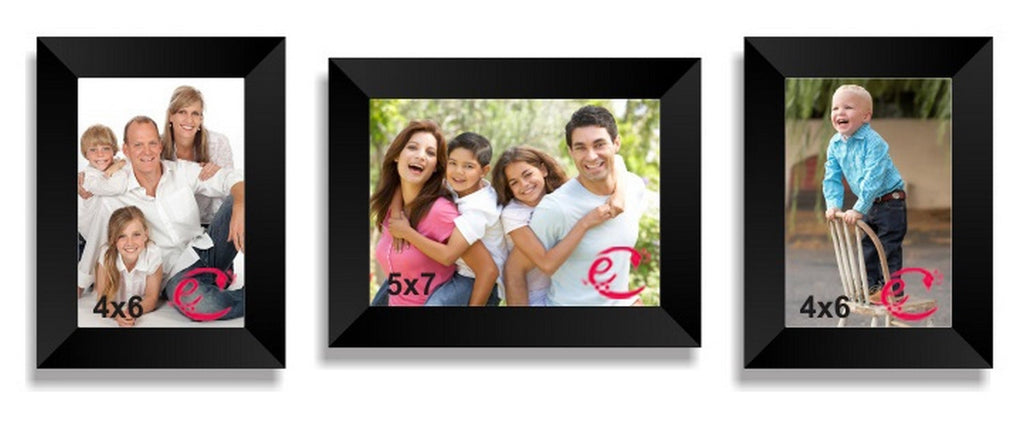 Memory Wall Collage Photo Frame Set of 3 individual photo frames Kafalo