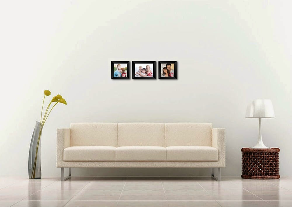Memory Wall Collage Photo Frame Set of 3 individual photo frames Kafalo