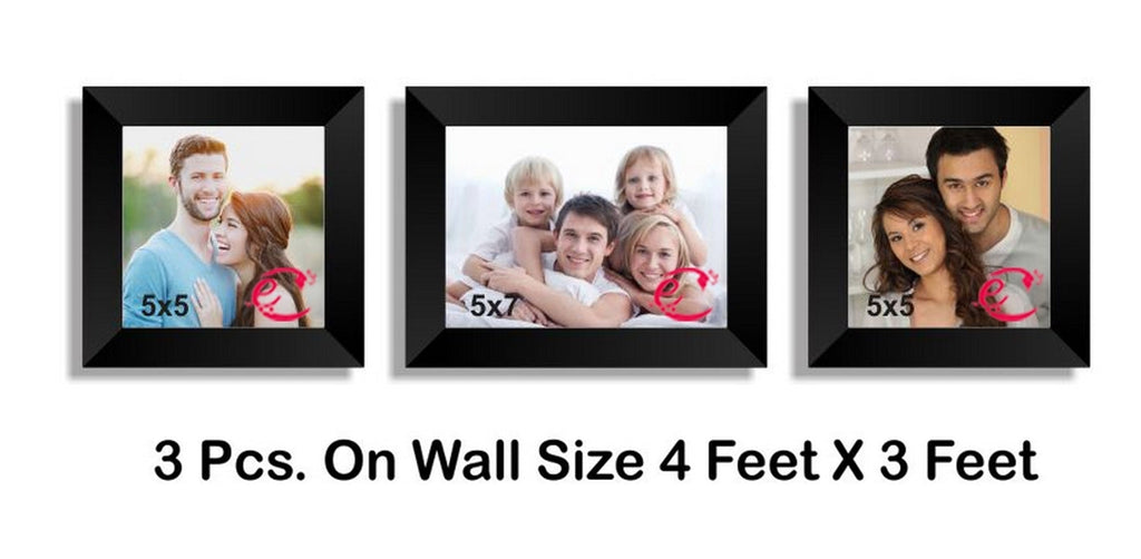 Memory Wall Collage Photo Frame Set of 3 individual photo frames Kafalo
