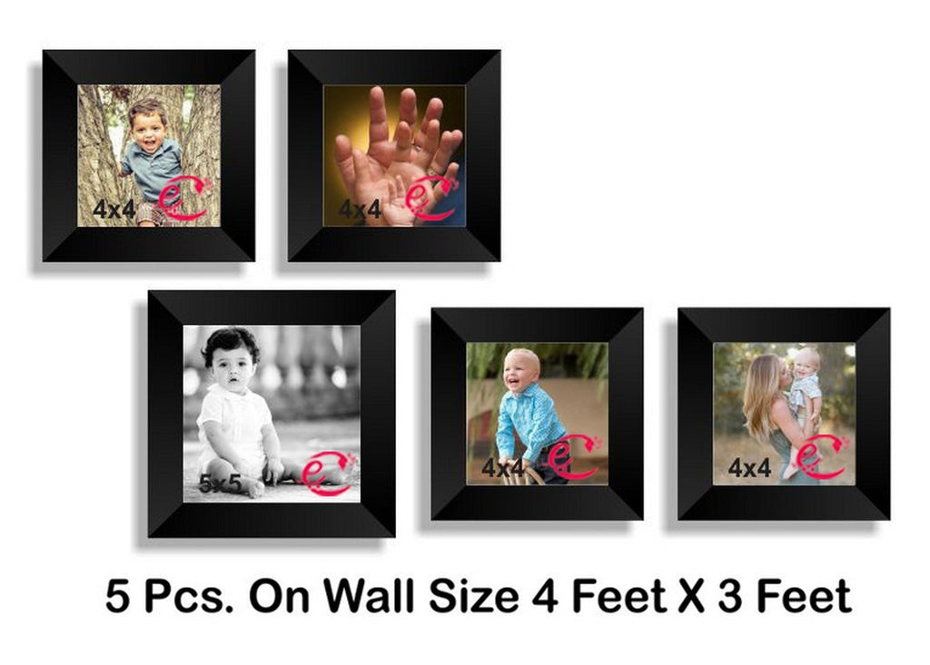 Memory Wall Collage Photo Frame Set of 5 individual photo frames Kafalo