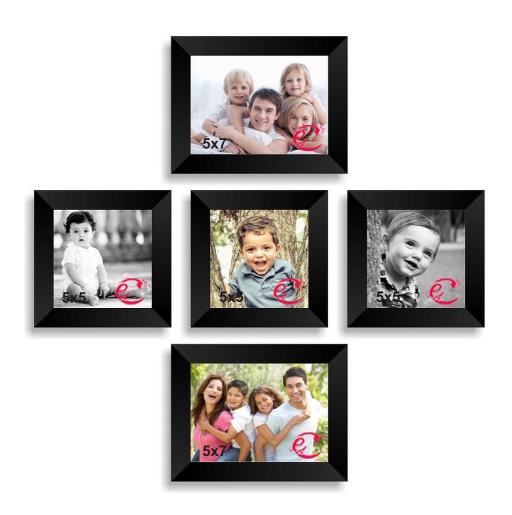 Memory Wall Collage Photo Frame Set of 5 individual photo frames Kafalo
