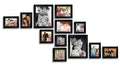 Memory Wall Collage Photo Frame Set of 12 individual photo frames Kafalo