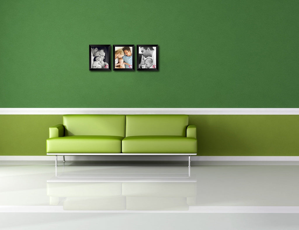 Memory Wall Collage Photo Frame Set of 3 individual photo frames Kafalo