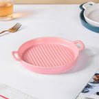 Pink Oven Plate Small Nestasia