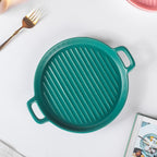 Green Oven Plate Large Nestasia