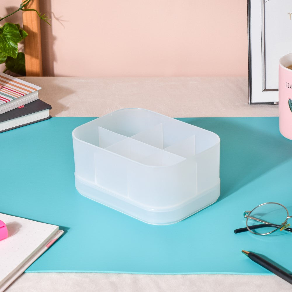 Multicompartment Storage Box Set Of 4