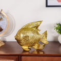 Fish Table Decor Gold Nestasia