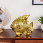 Fish Table Decor Gold Nestasia