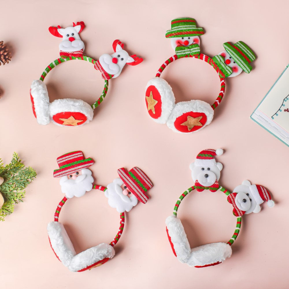 Bear Winter Earmuffs For Christmas Nestasia