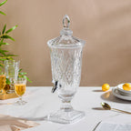 Vintage Textured Glass Water Dispenser Nestasia