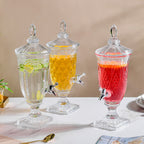 Vintage Textured Glass Water Dispenser Nestasia