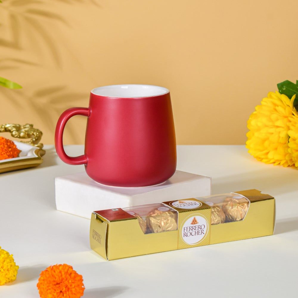 Tea Delight Rakhi Hamper Set Of 4 Nestasia