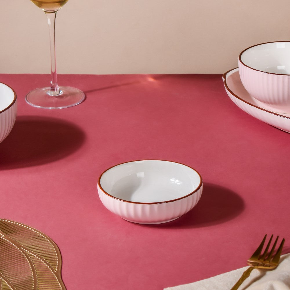 Dune Dessert Plate Pink Nestasia