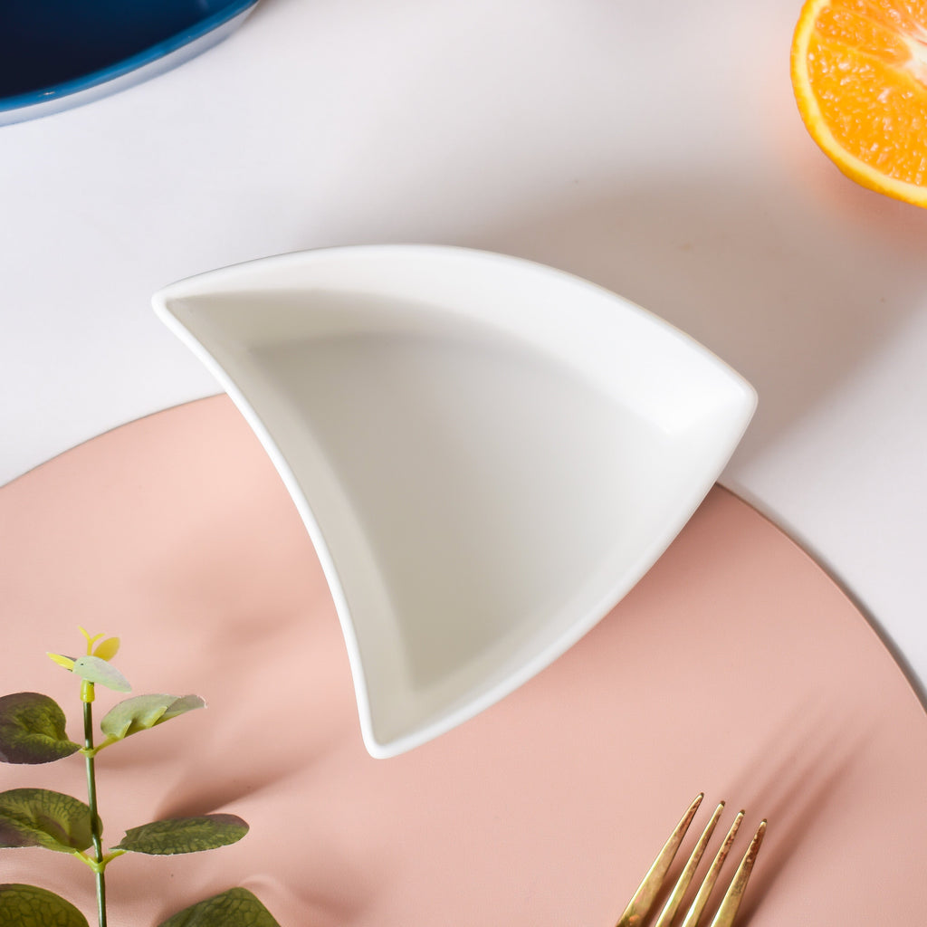 Dry Fruit Bowl White 200 ml Nestasia