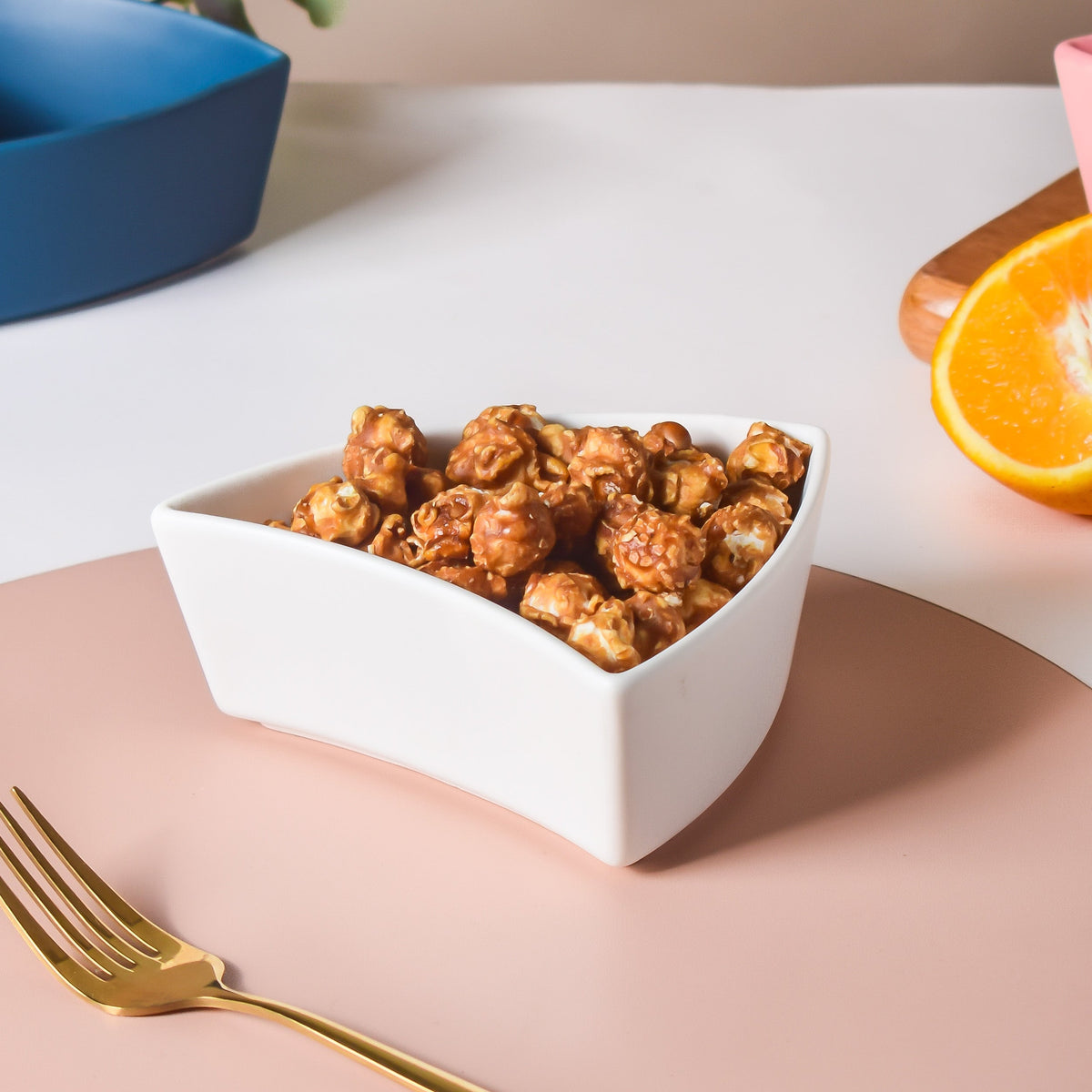 Dry Fruit Bowl White 200 ml Nestasia