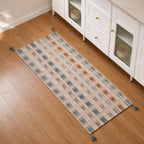 Terracotta Drift Bedside Kitchen Floor Runner 130x50cm Nestasia
