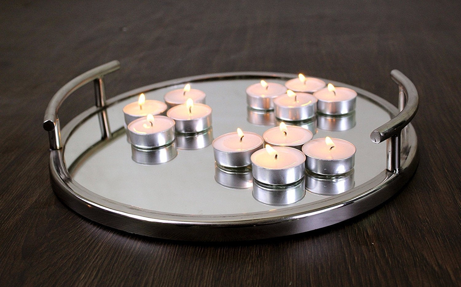 Set of 50 Unscented White Tea Light Candles Kafalo