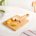 Mod Bamboo Platter With Handle 13 Inch Nestasia