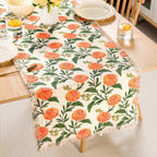 Marigold Bloom Cotton Table Runner 182x40cm Nestasia