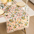 Floral Whisper Cotton Runner 182x40cm Nestasia
