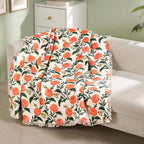 Marigold Bloom Cotton Sofa Throw 152x127cm Nestasia