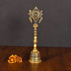 Brass Chakra Handbell (10.5 Inch) Vedansh Craft