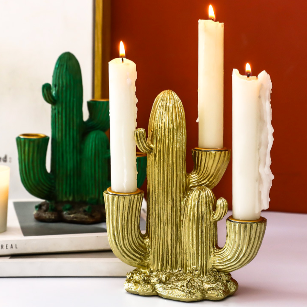 Cactus Candle Holder Nestasia