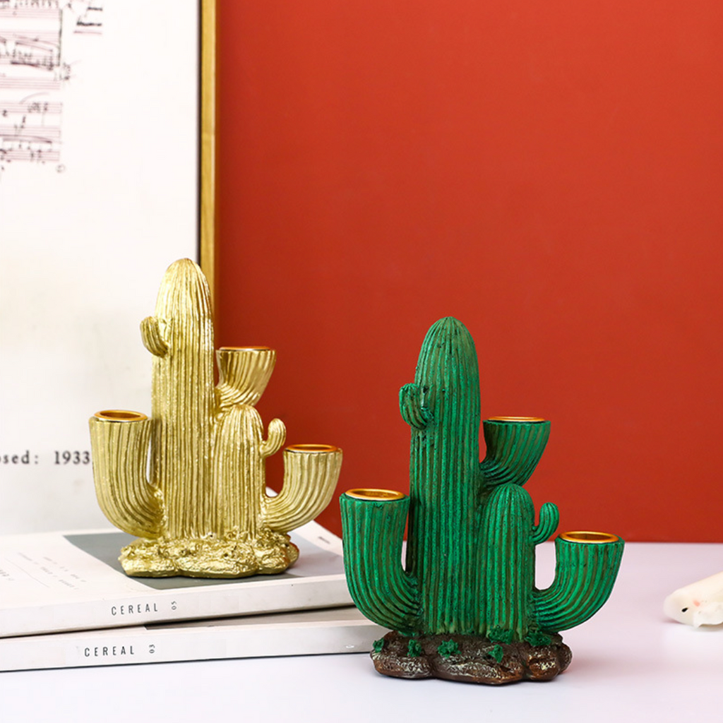 Cactus Candle Holder Nestasia