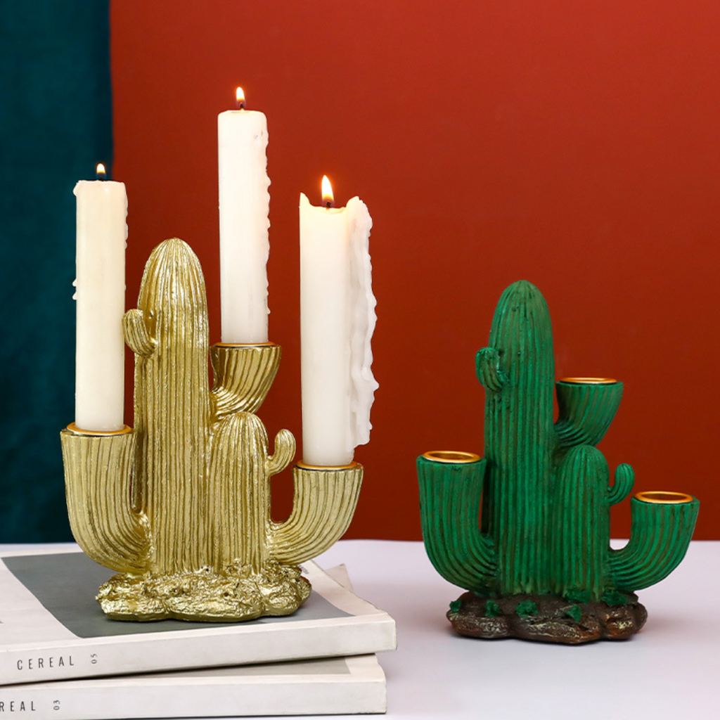 Cactus Candle Holder Nestasia