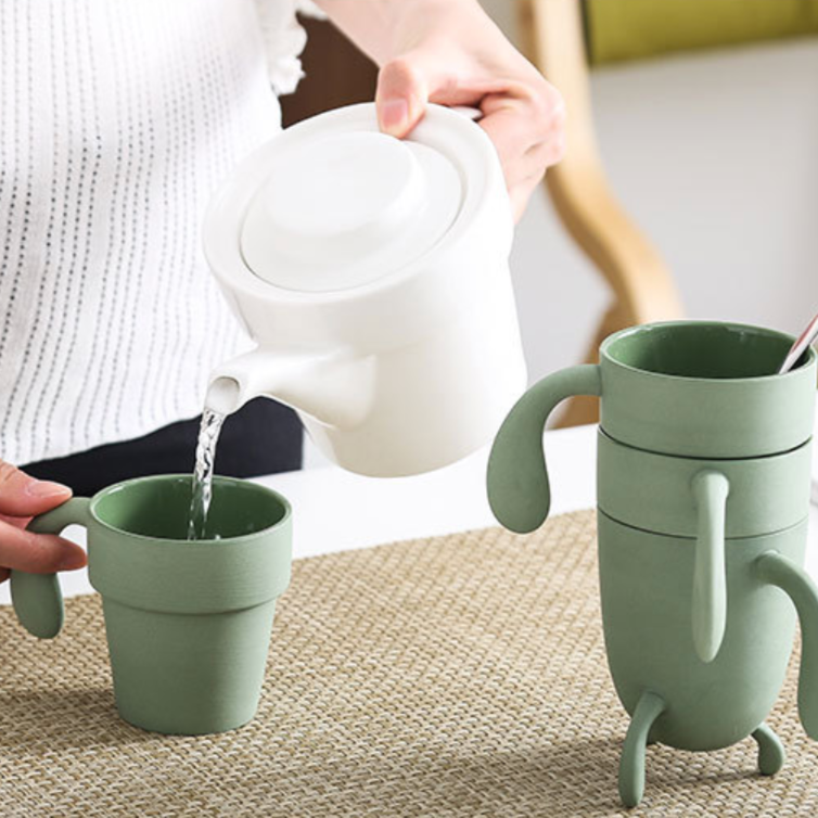 Cactus Teapot Set Nestasia