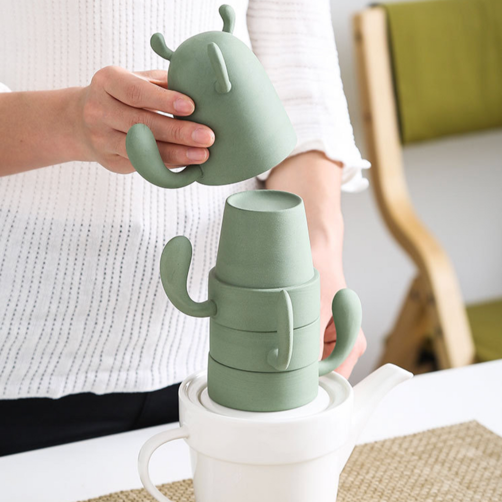 Cactus Teapot Set Nestasia