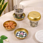 Lily Checkered Snack Bowl Set Of 4 Nestasia