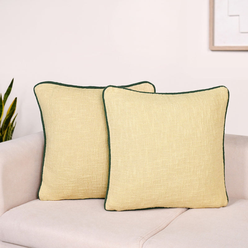 Pure Cotton Cushion Cover Set Of 2 Nestasia