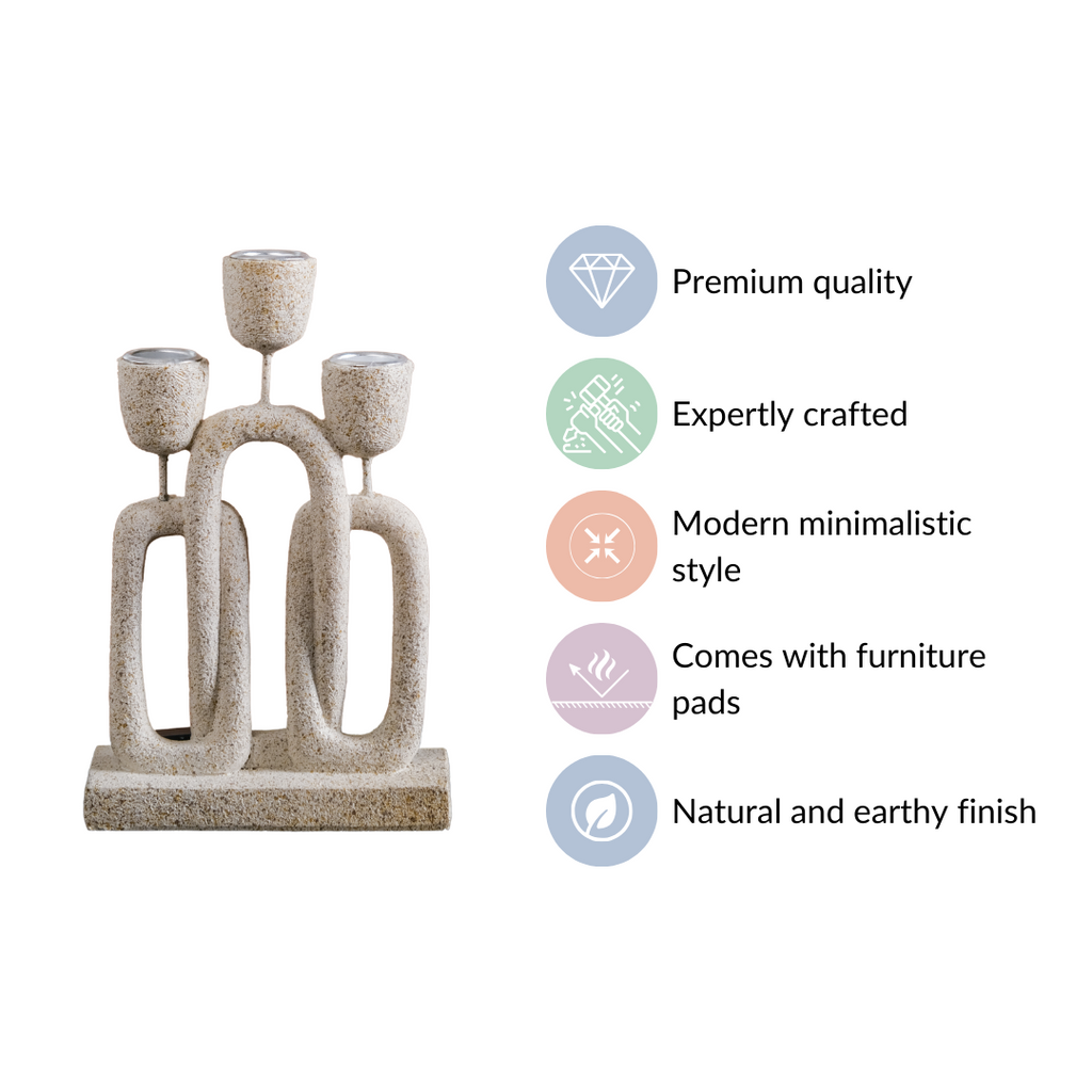 Modern Decorative Candle Stand Nestasia