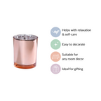 Rose Gold Tealight Holders For Home Decor Set Of 4 Nestasia